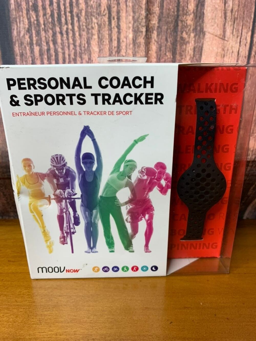 Moov Now Personal Coach Activity Tracker Black Waterproof